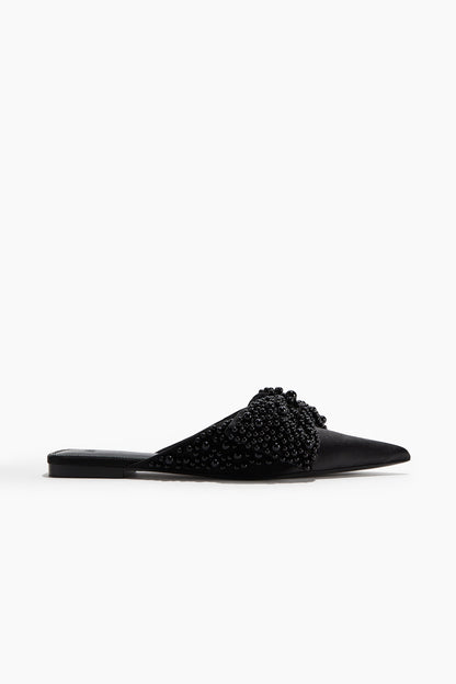 Embellished mules