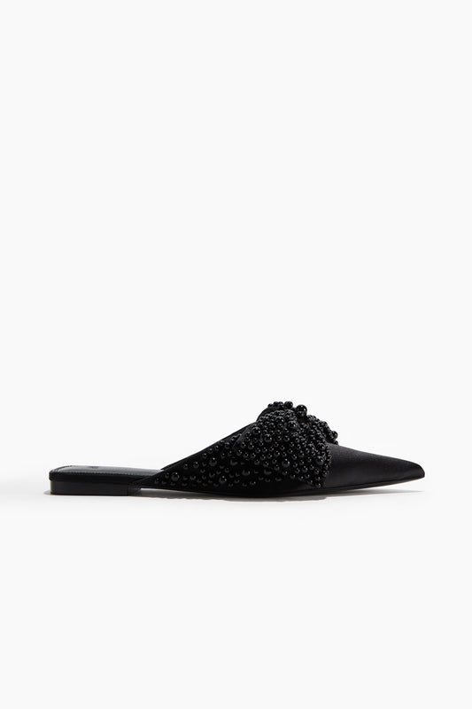 Embellished mules