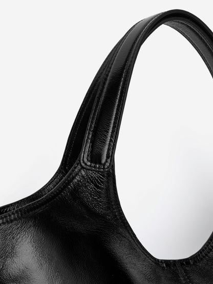 Patent Leather Tote Bag