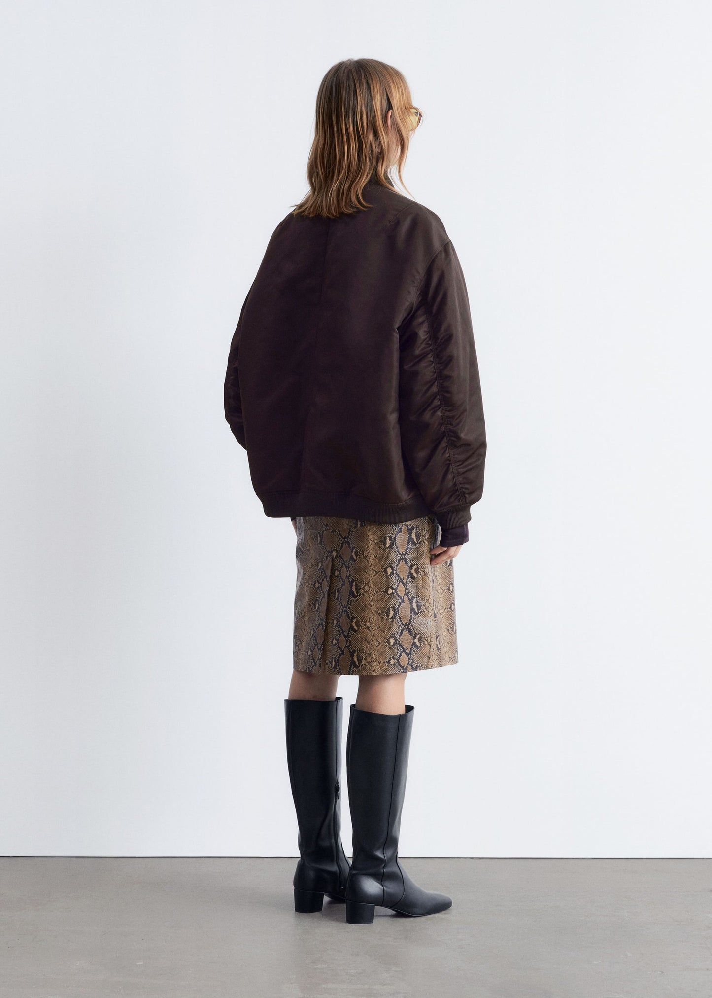 Long Bomber Jacket