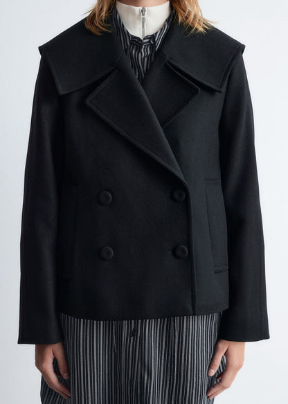 Double-Breasted Wool Jacket