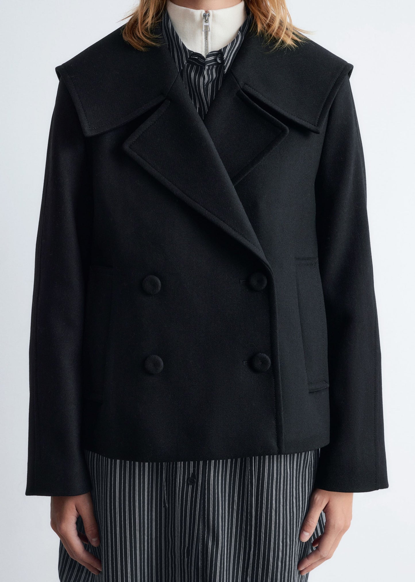 Double-Breasted Wool Jacket