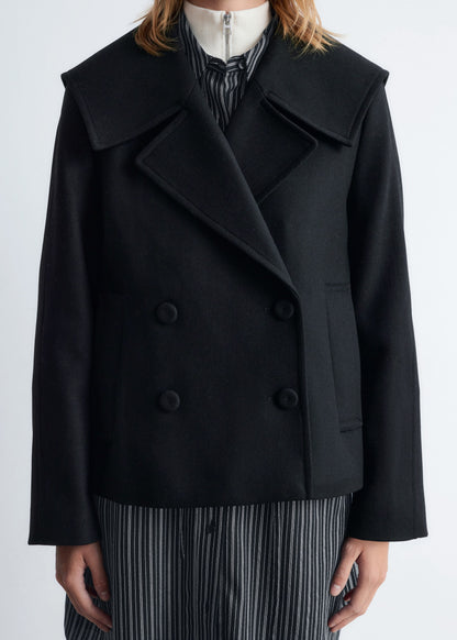 Double-Breasted Wool Jacket