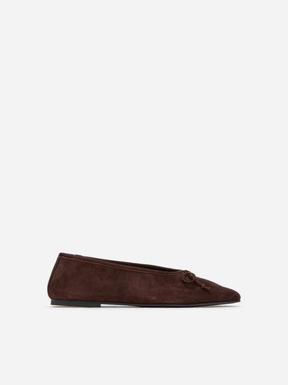 Suede Ballerina