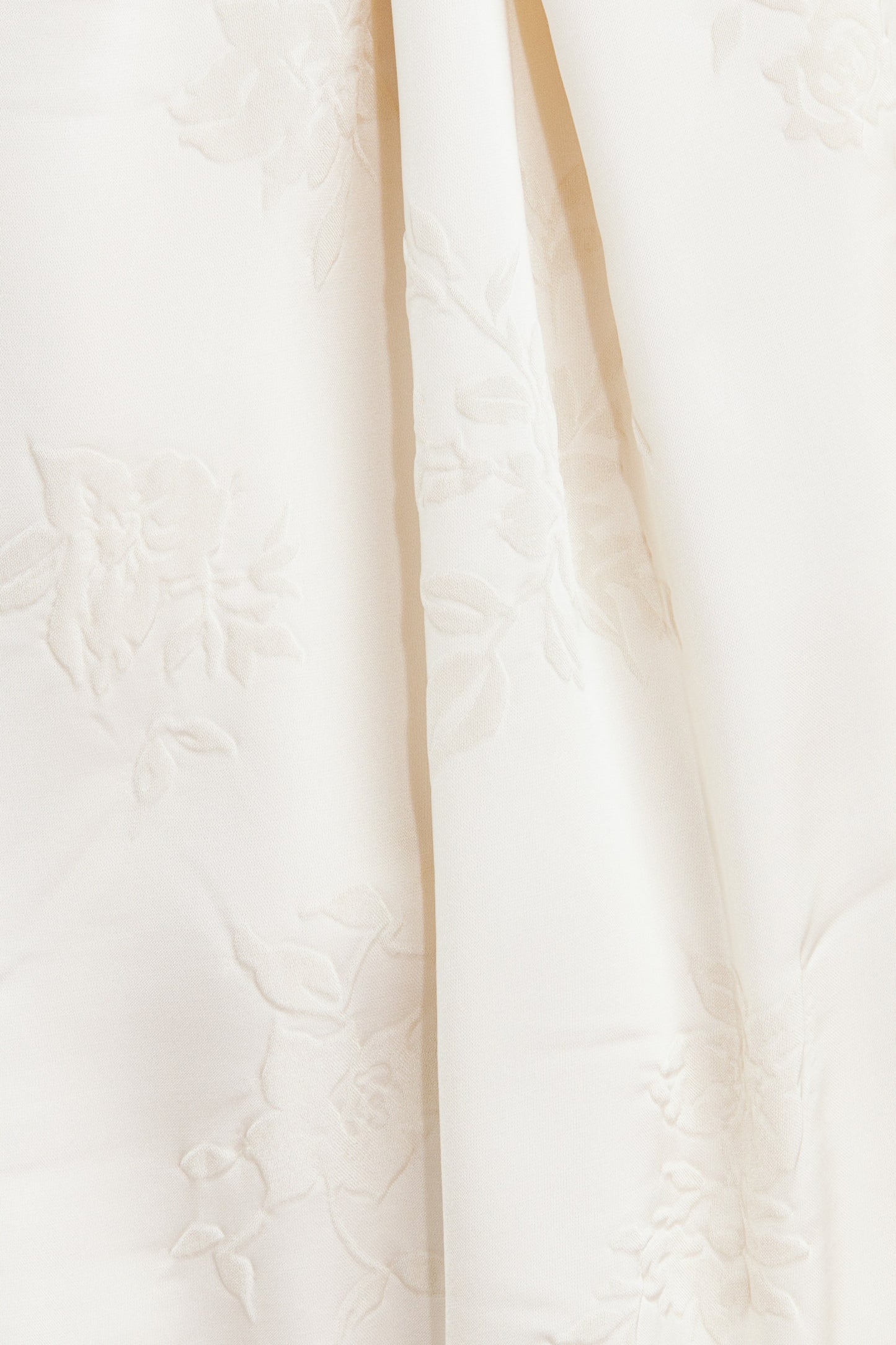 Oversized jacquard-weave blouse