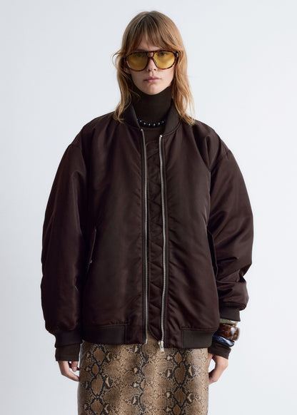 Long Bomber Jacket