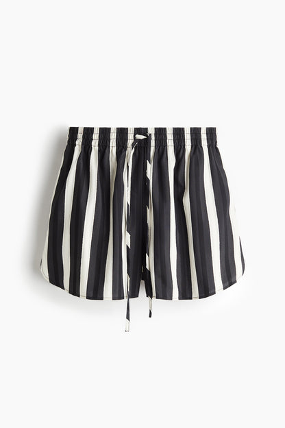 Dobby-weave shorts