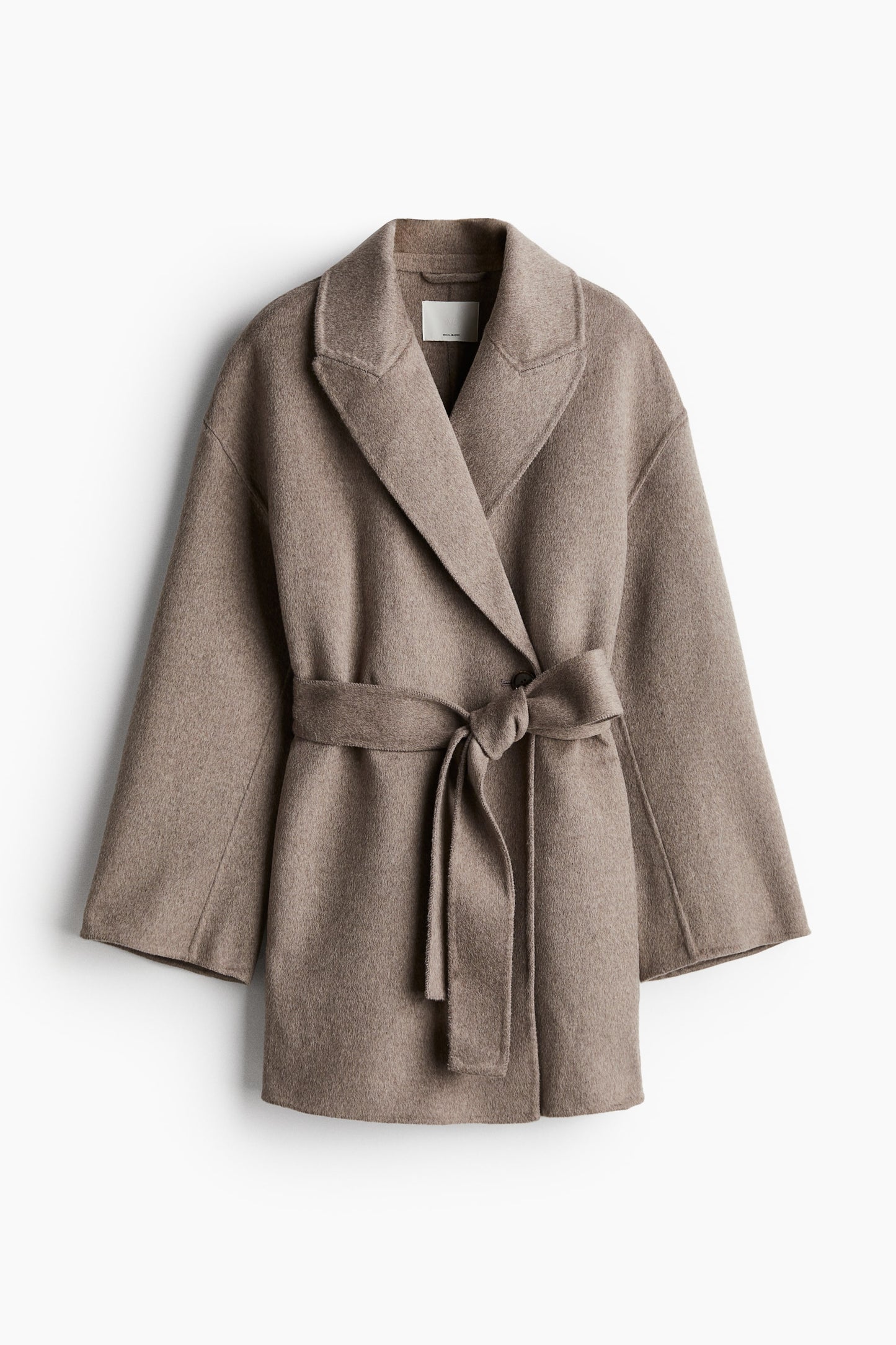 Wool-blend coat