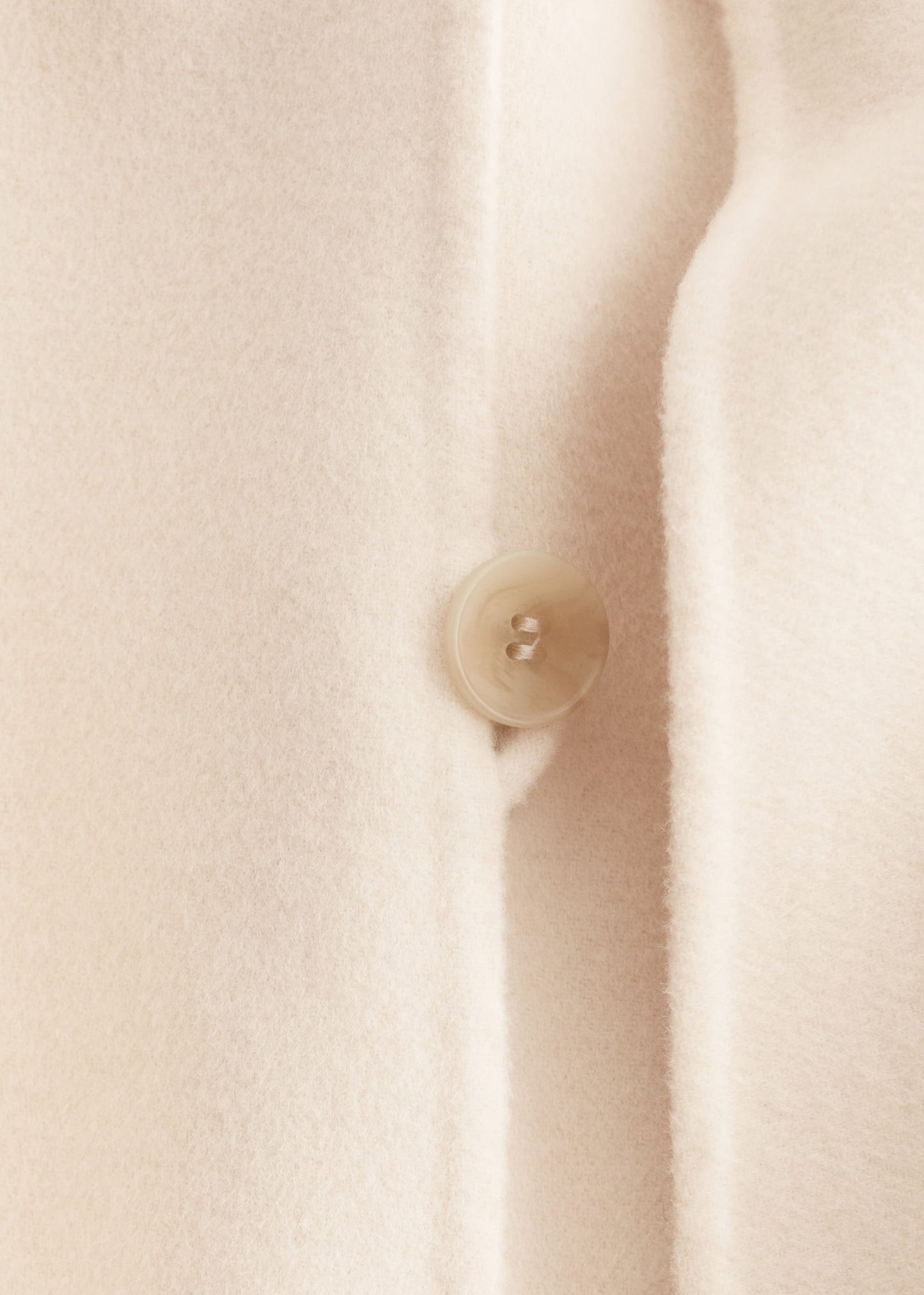 Fringed Shawl Wool Coat