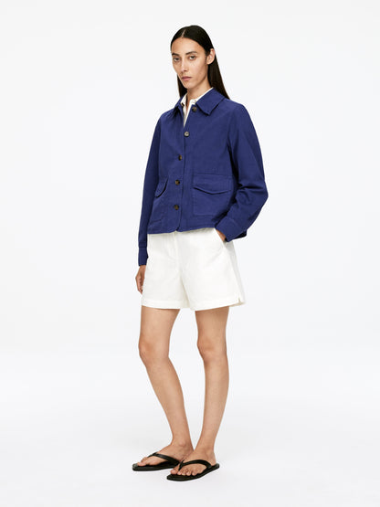 Cotton-Linen Overshirt