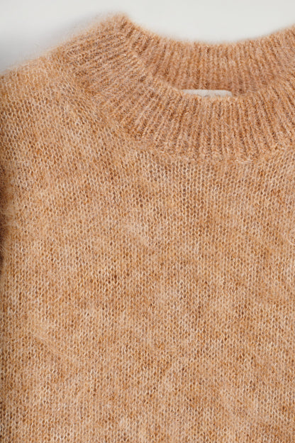 Mohair-Wool Crew-Neck Jumper