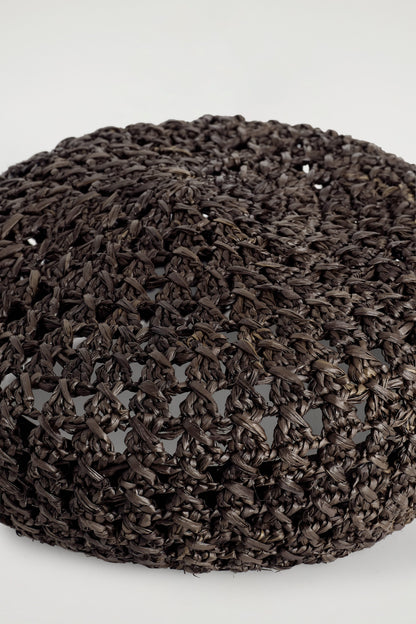 Raffia beret