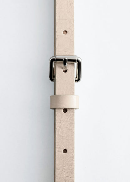 Slim Leather Belt