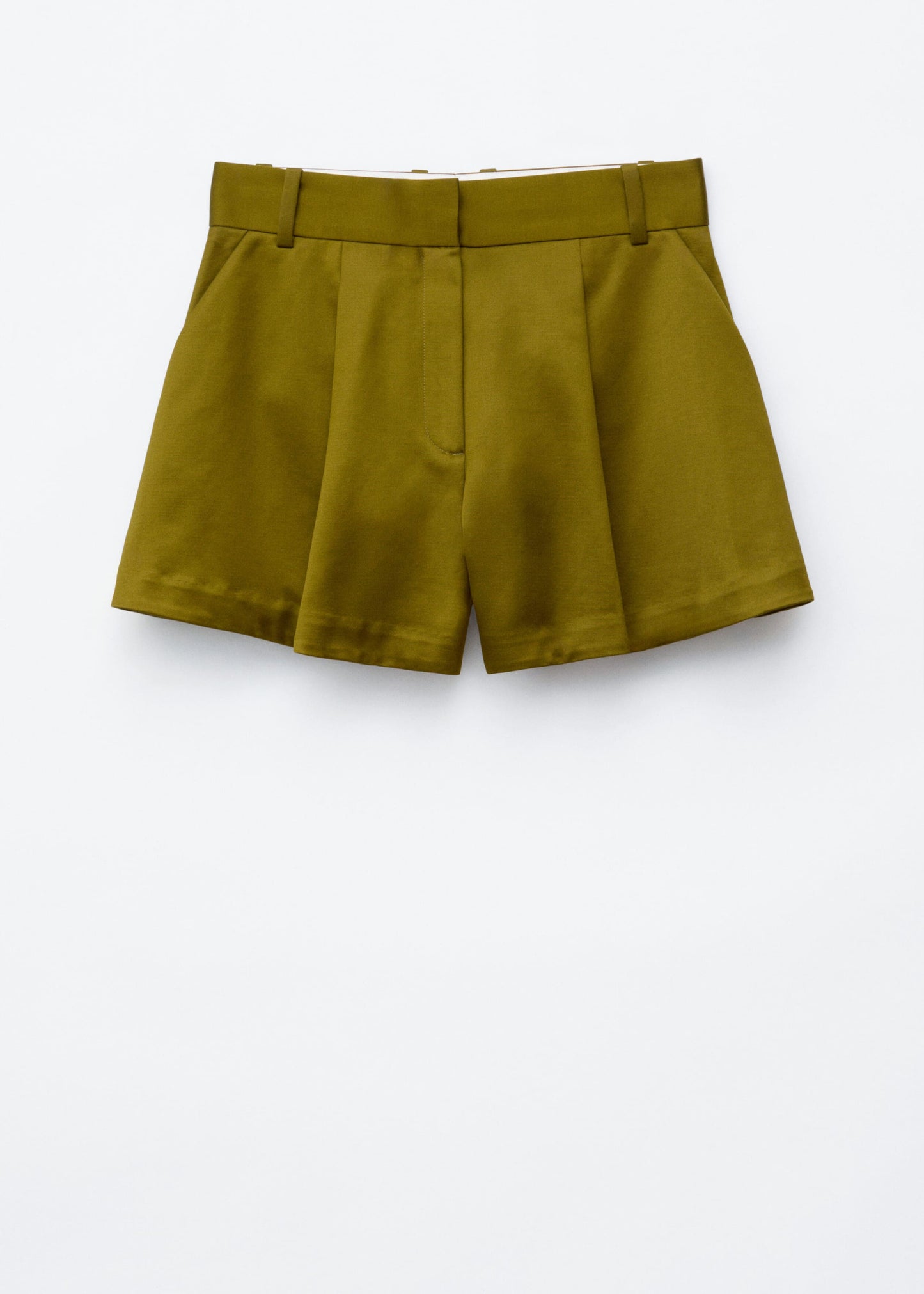 A-Line Satin Shorts