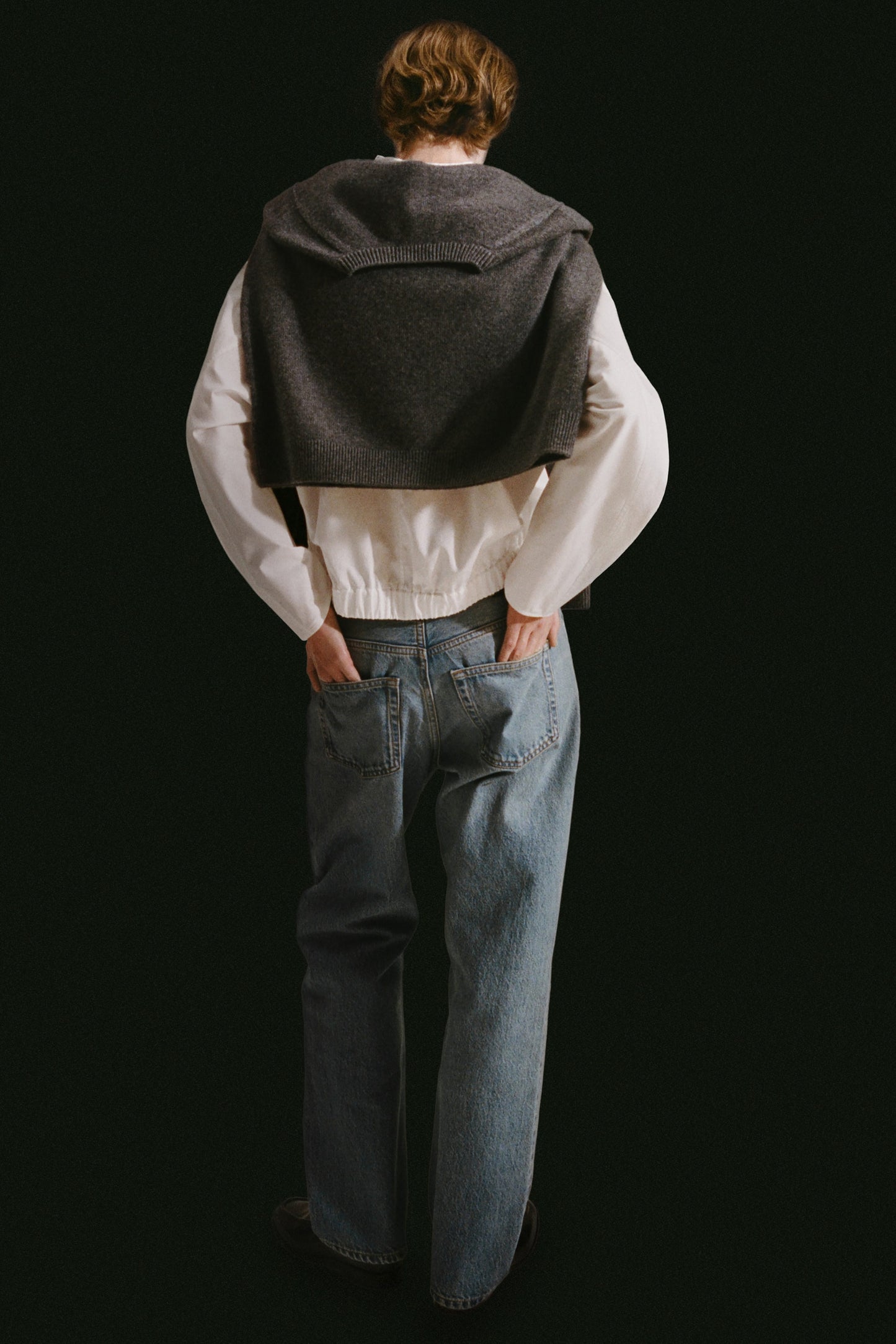 Merino Wool V-Neck Jumper