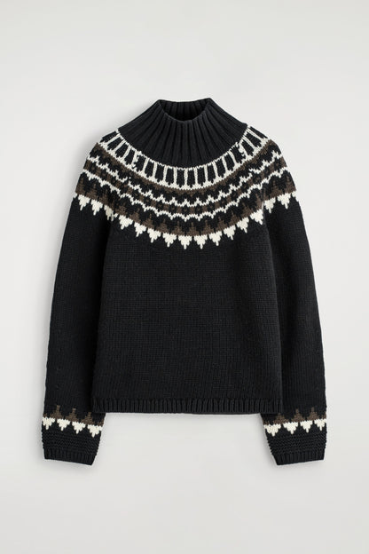 Fair Isle Wool-Cashmere Jumper