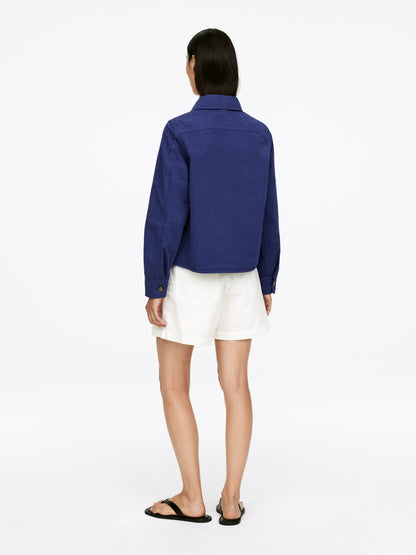 Cotton-Linen Overshirt