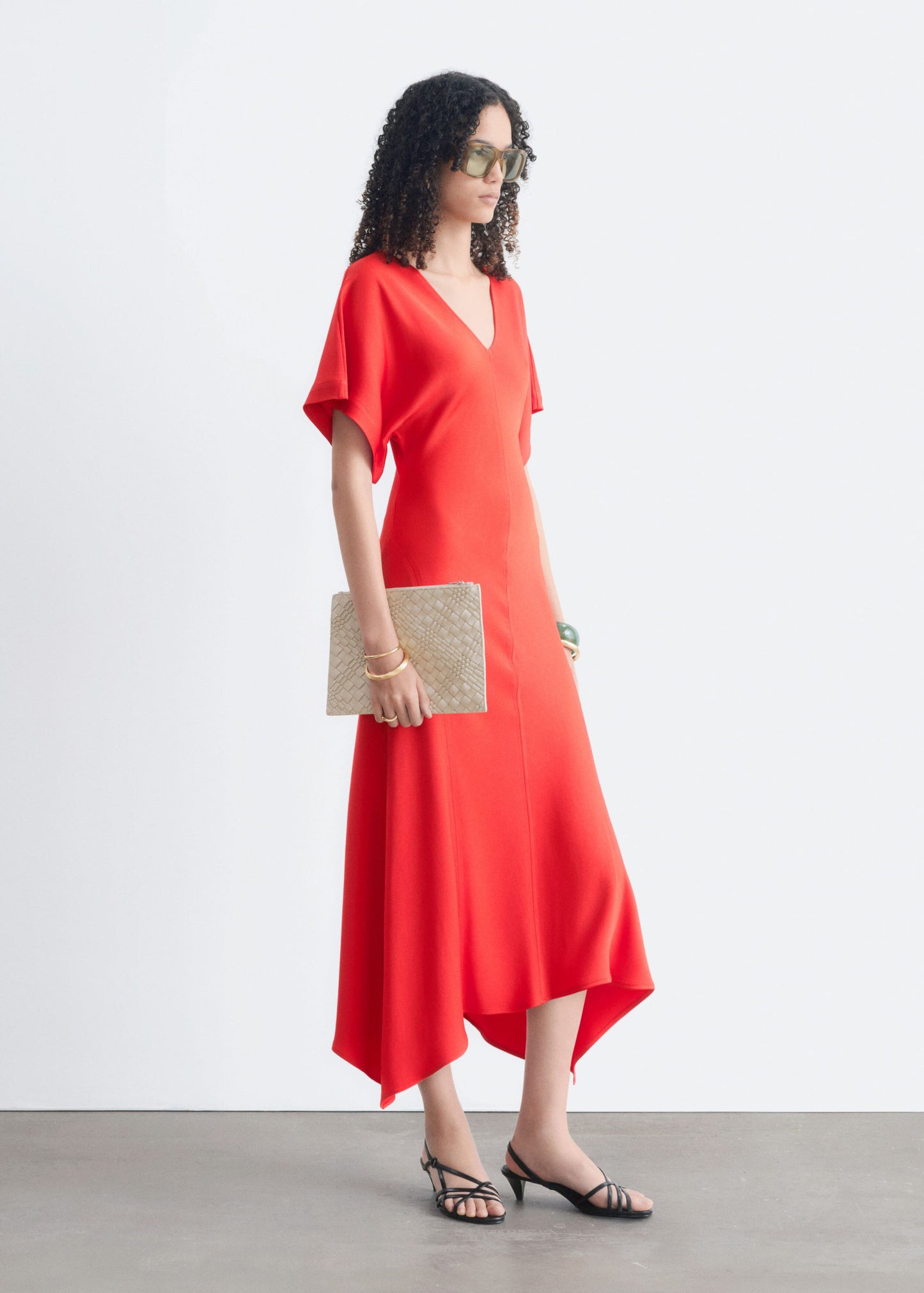 V-Neck Maxi Dress