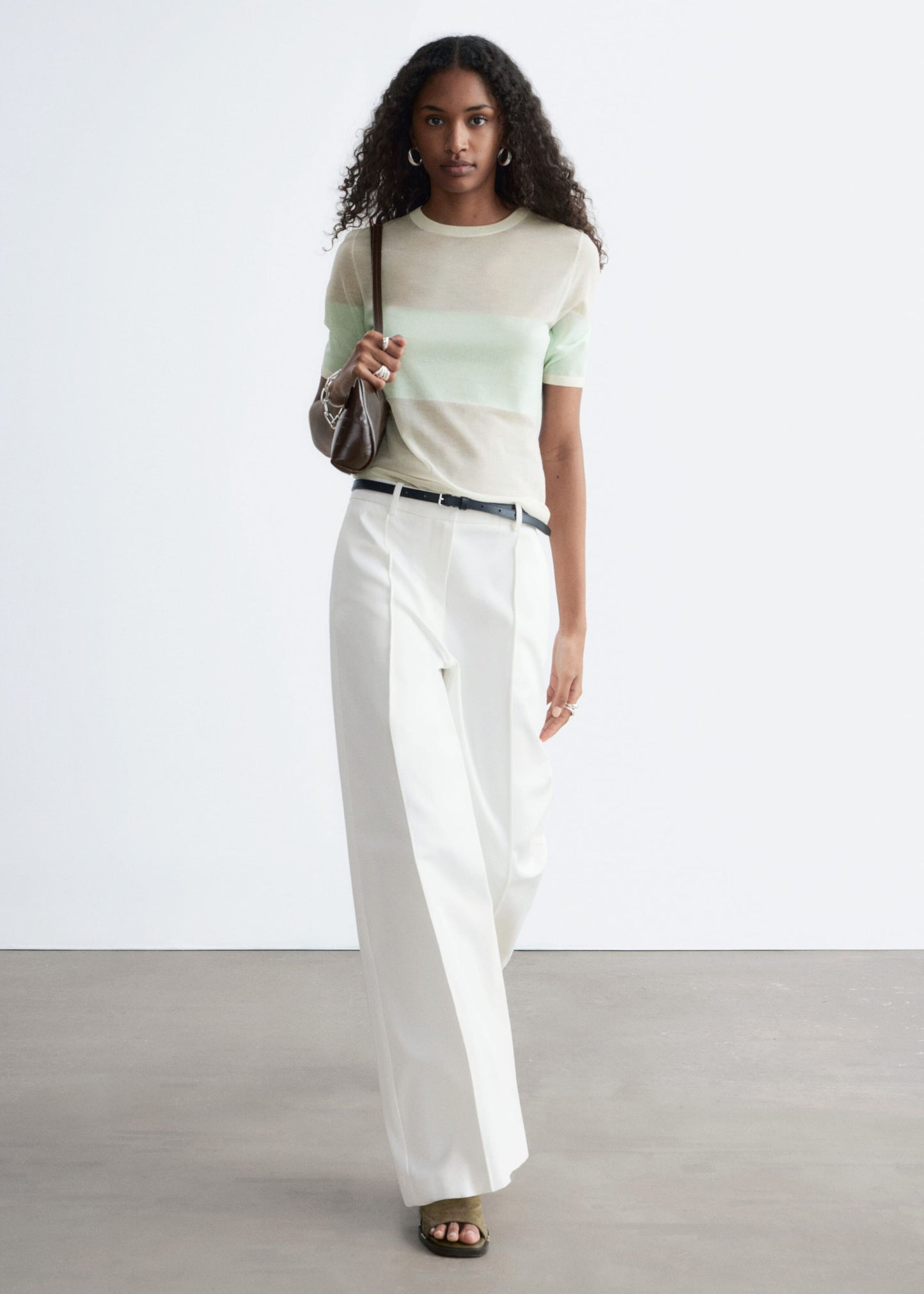 Fine-knit T-Shirt