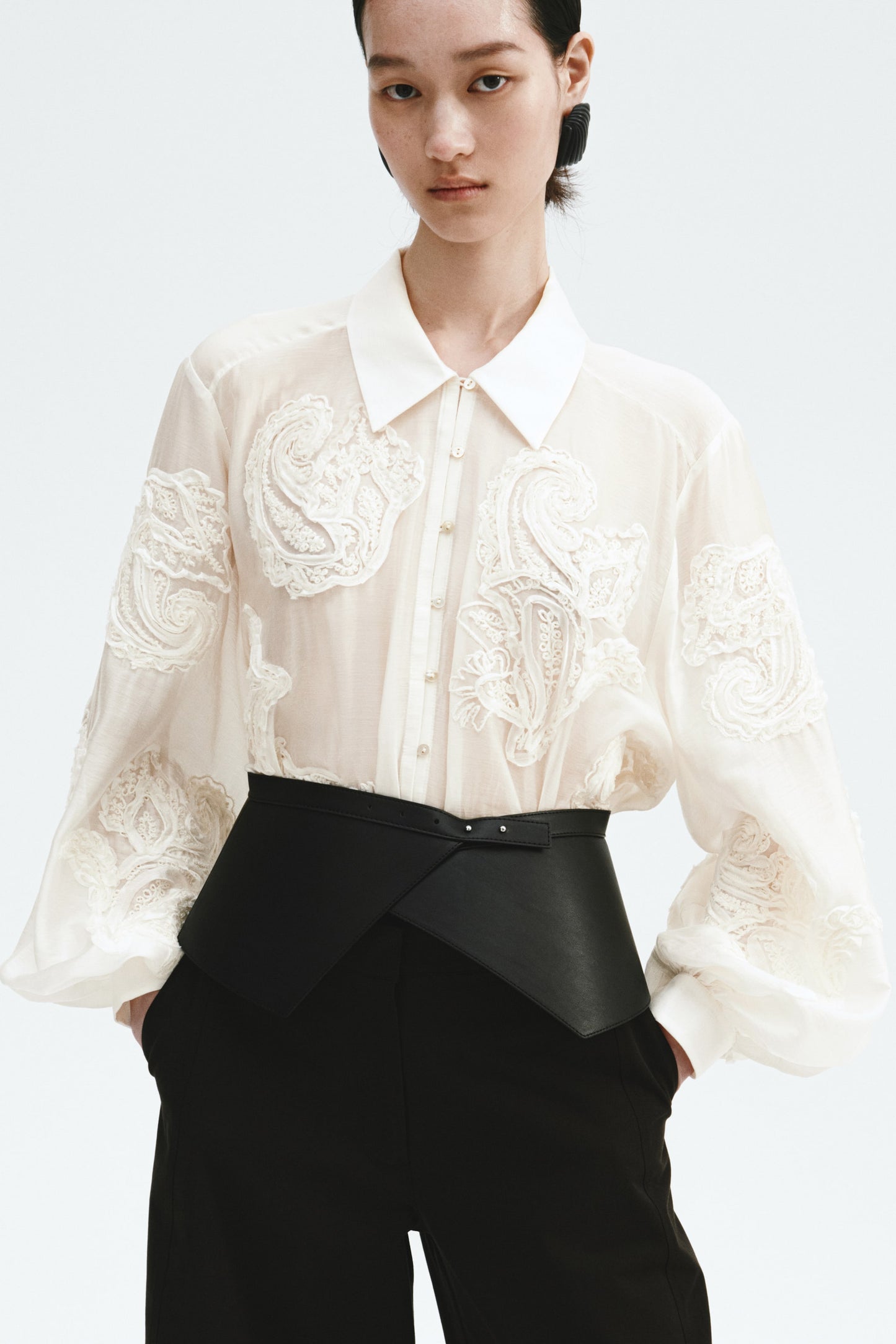 Embroidered blouse