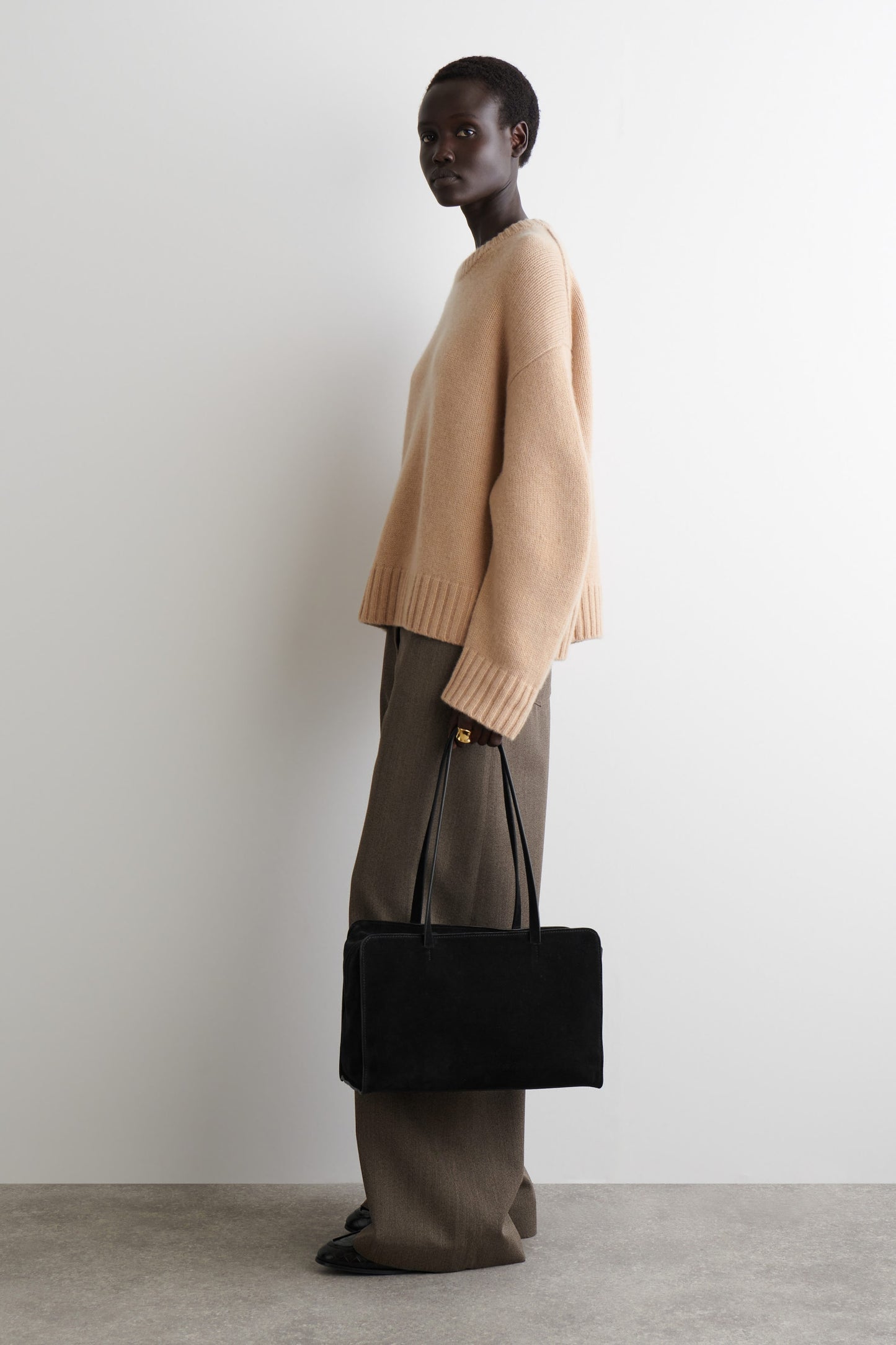 Chunky Cashmere Crew-Neck Jumper