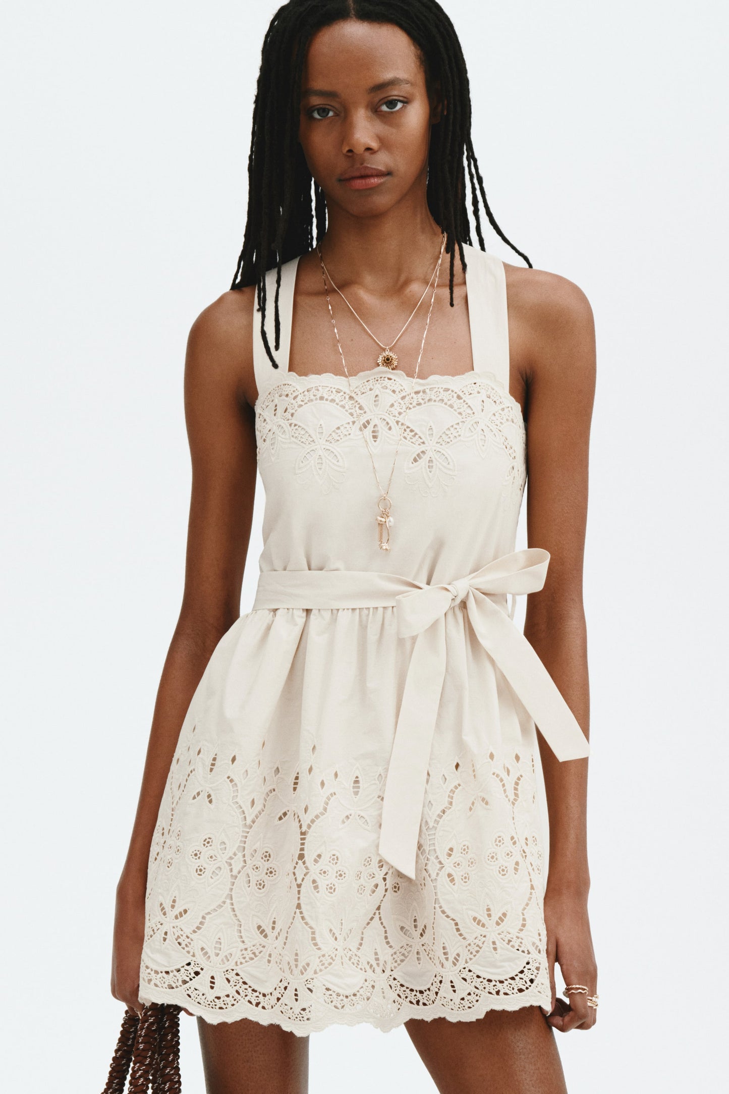 Broderie anglaise dress