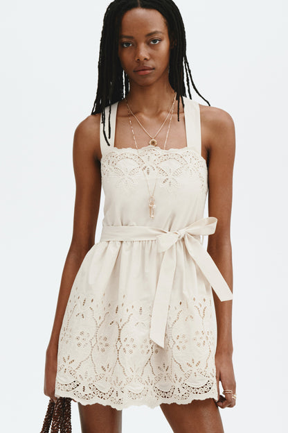 Broderie anglaise dress