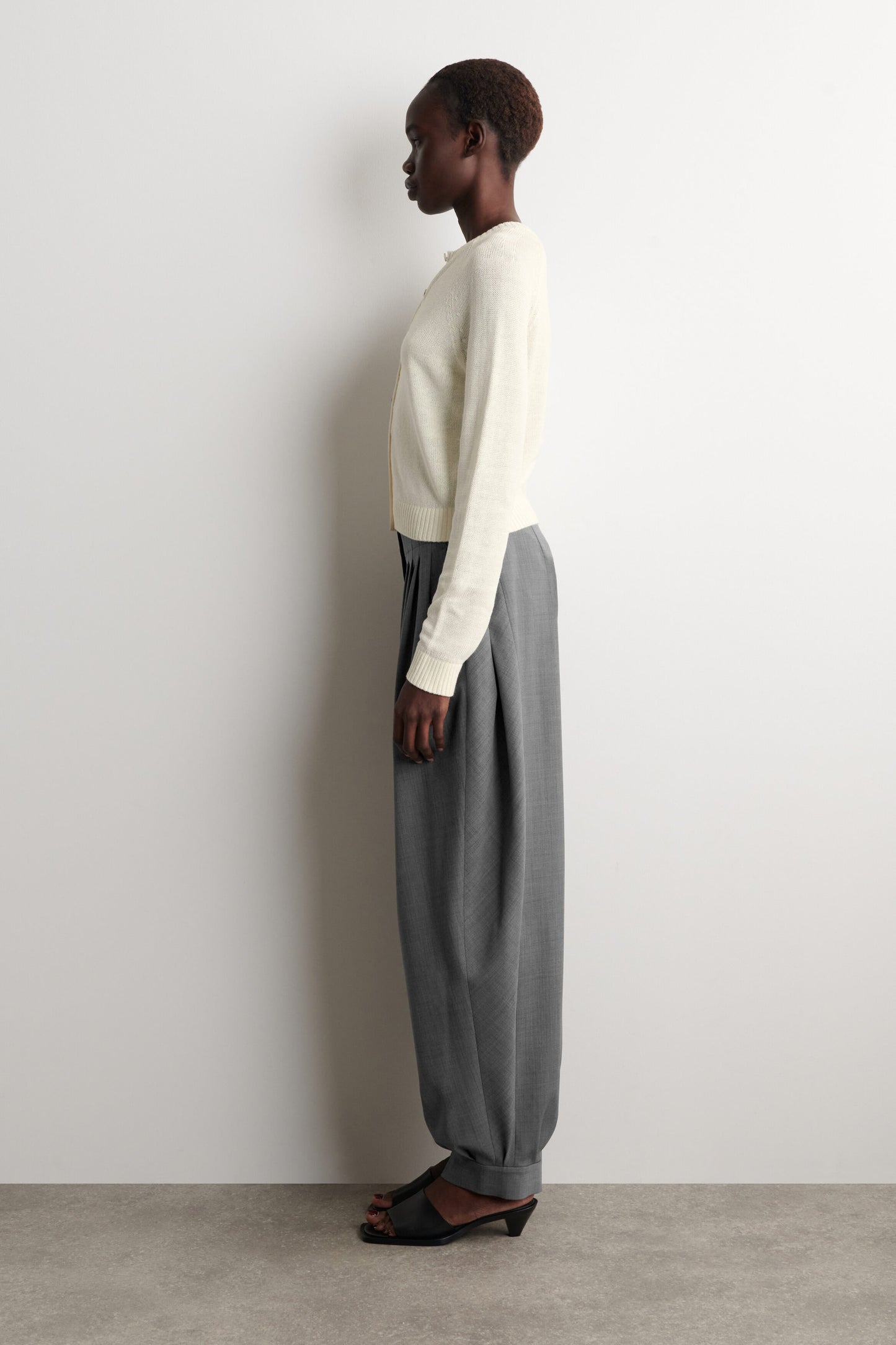 KNITTED LINEN Knitted Linen Cardigan