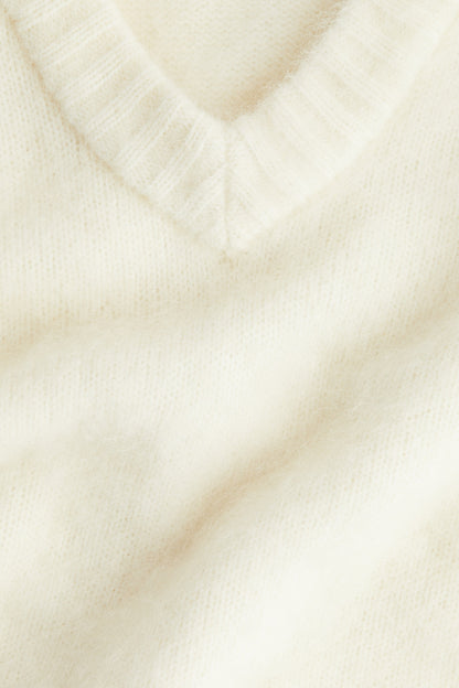 Mohair-blend sweater vest