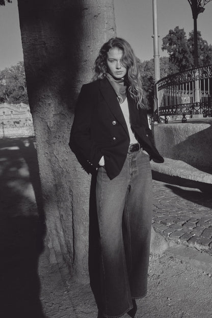 Double-breasted blazer