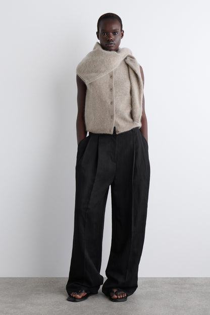 Brushed-Cashmere Waistcoat