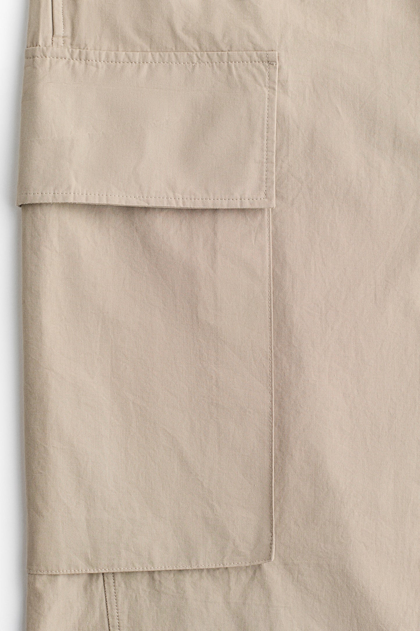 Cotton cargo trousers