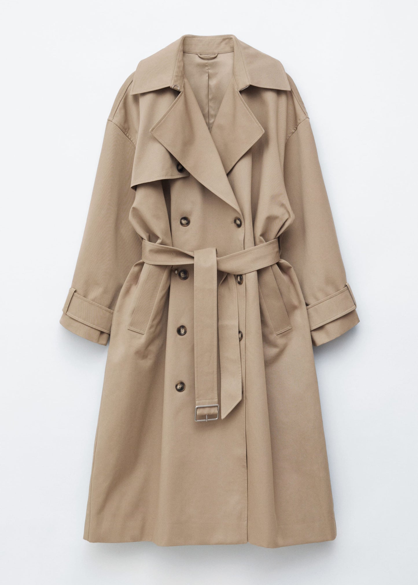 Double-Breasted Trench Coat