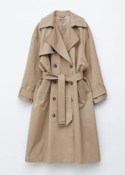 Double-Breasted Trench Coat