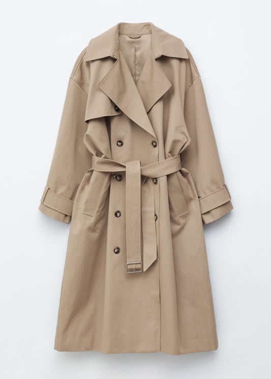 Double-Breasted Trench Coat