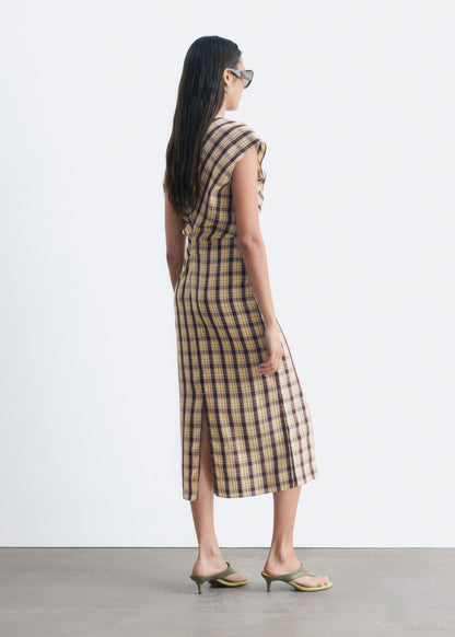 Cap Sleeve Midi Dress