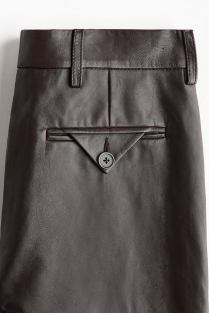 Leather trousers