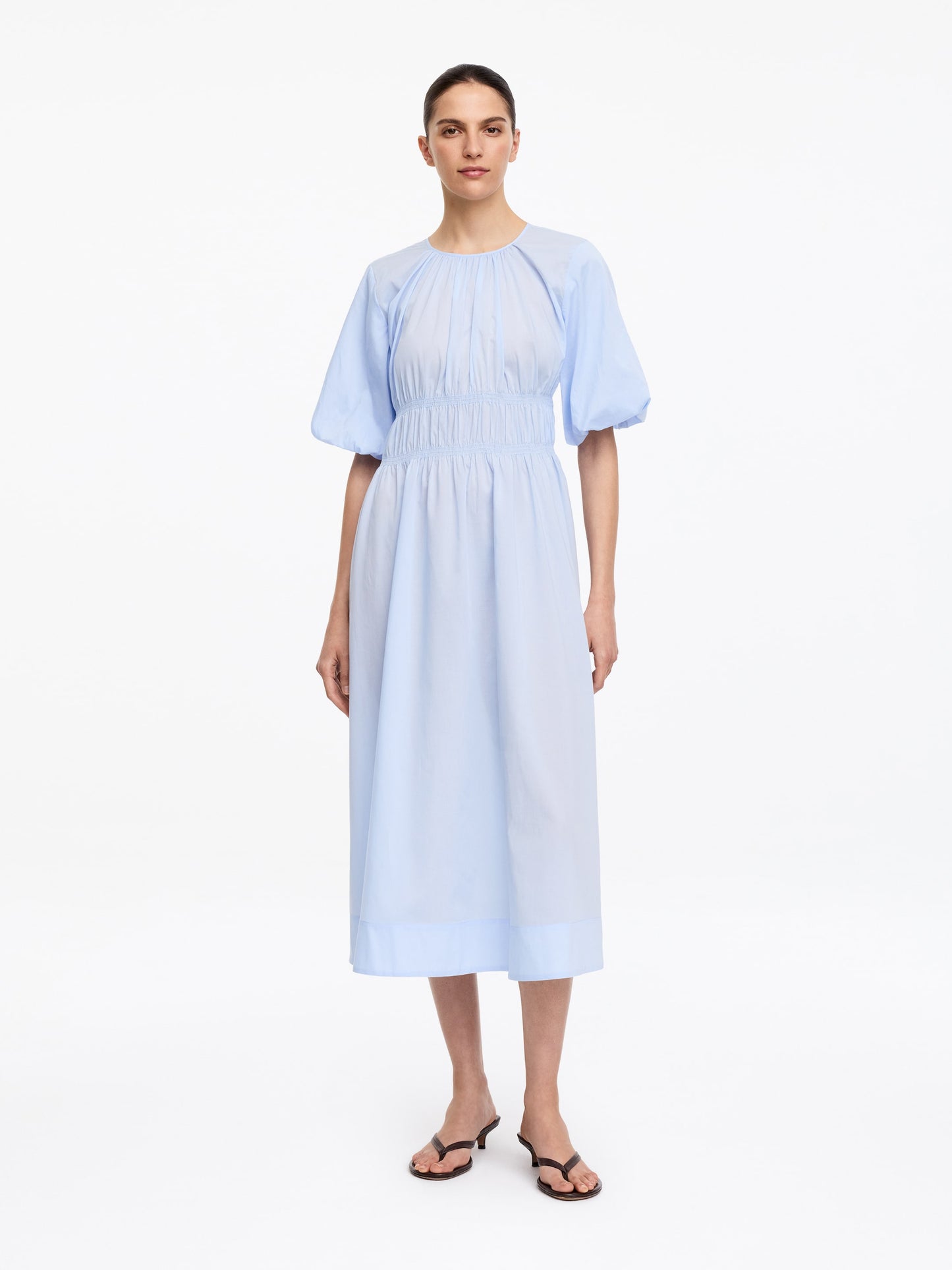 Lyocell-Cotton Maxi Dress