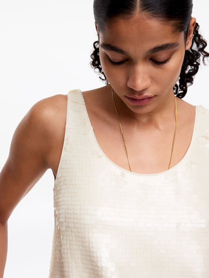 Sequin Tank Top