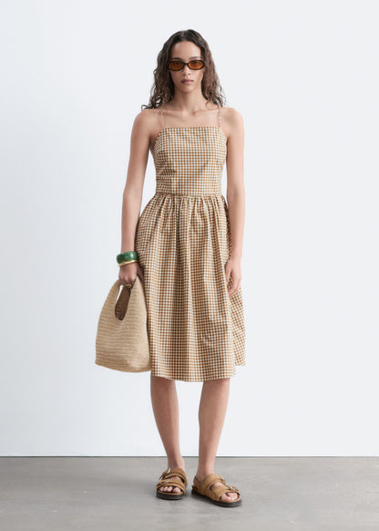 Cotton Midi Dress