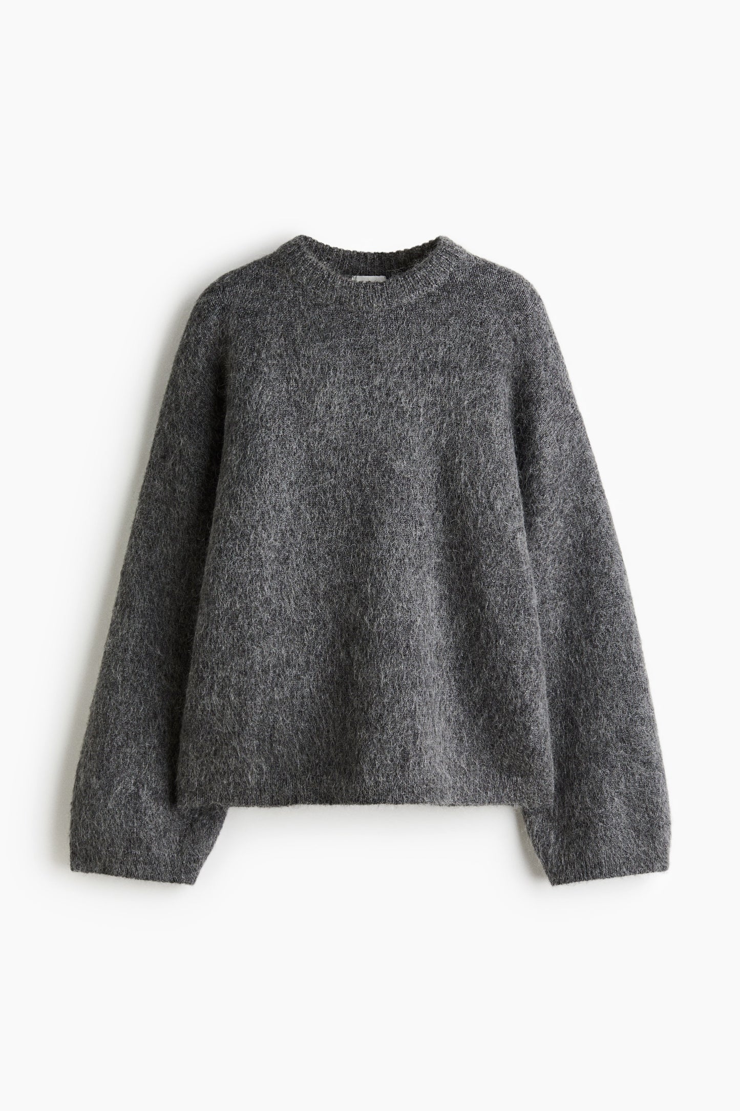 Oversized mohair-blend jumper