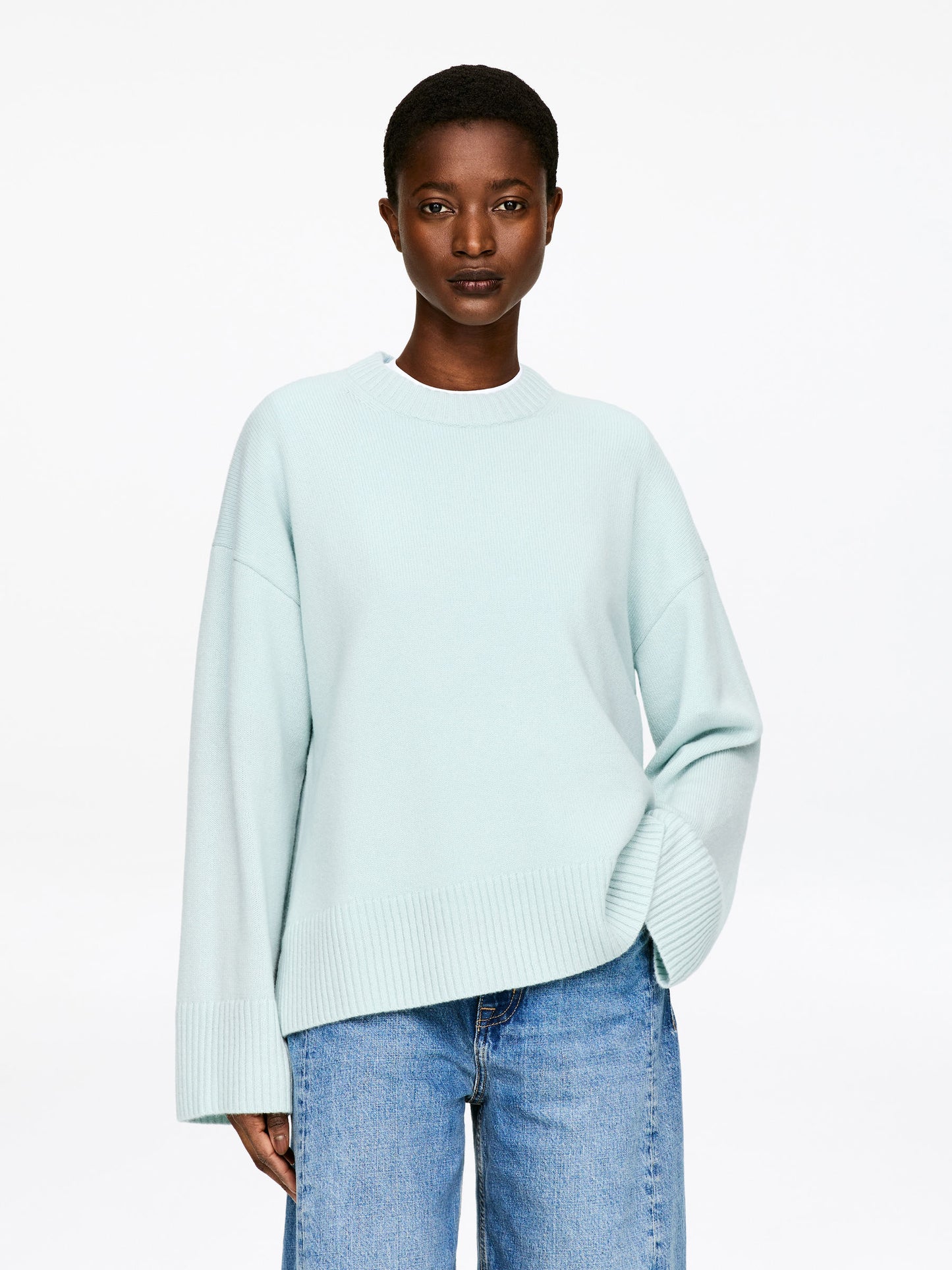 Oversized Pure Cashmere Jumper