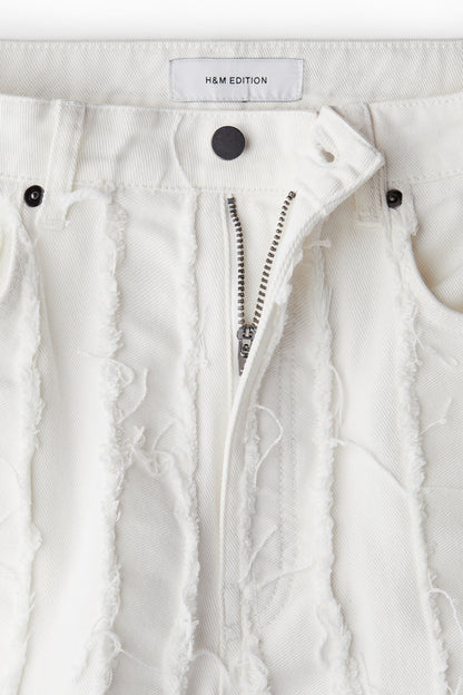 Frayed jeans