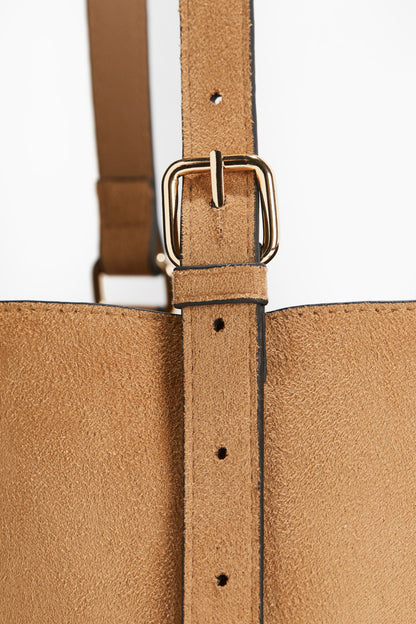 Shopper with pouch
