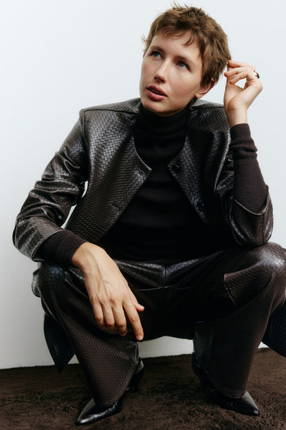 Coated jacket