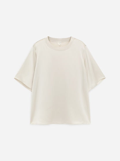 Silk Satin T-Shirt
