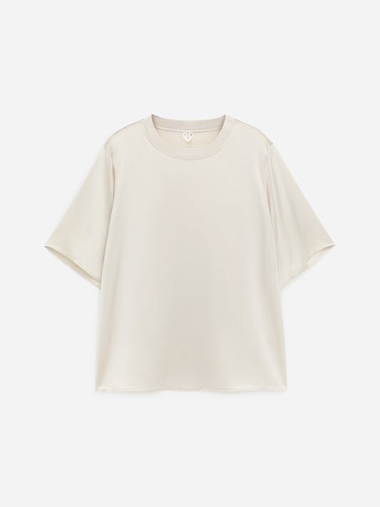 Silk Satin T-Shirt