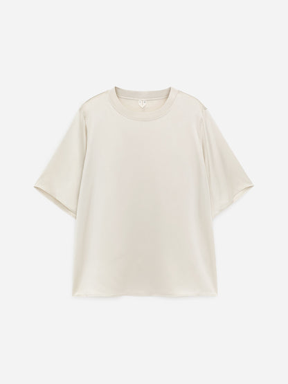 Silk Satin T-Shirt