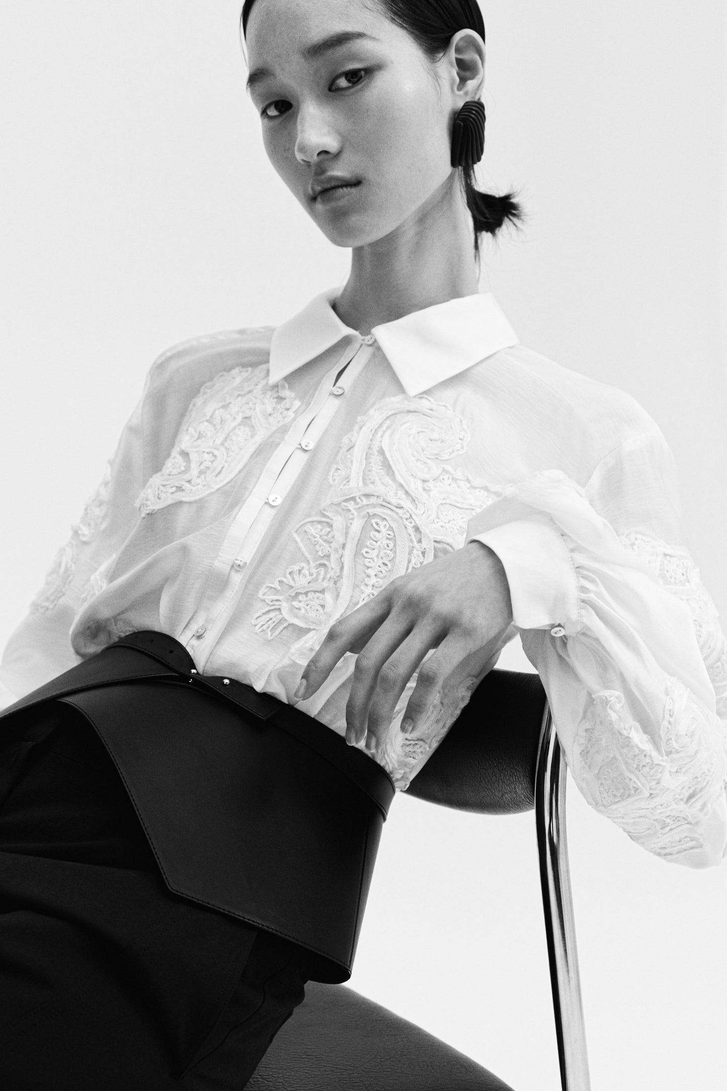 Embroidered blouse