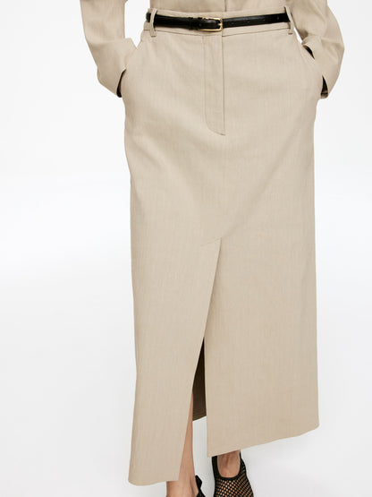 Cotton-Linen Skirt